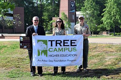 VWU was recognized as a 'Tree Campus' by the Arbor Day Foundation during Earth Week celebrations.